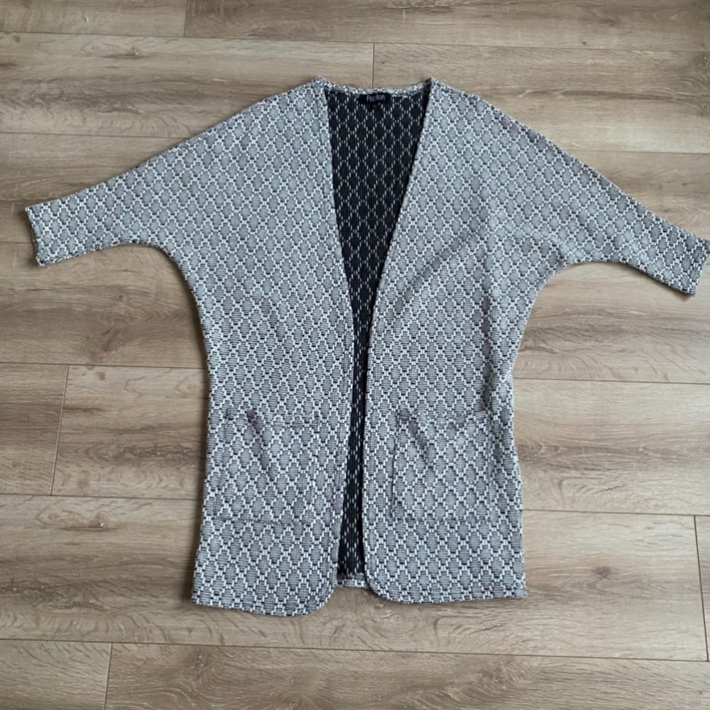 Papillon cardigan textured with pockets size small - Picture 1 of 6